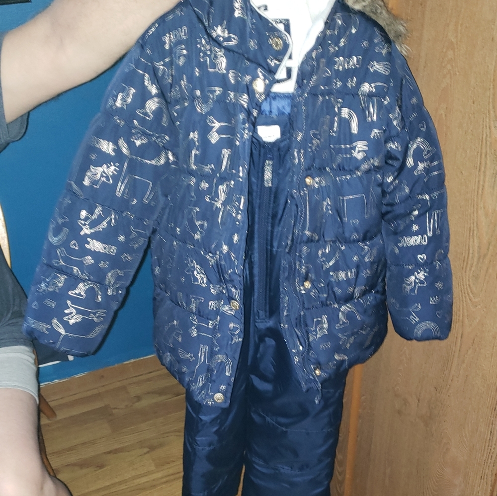 Girls coat/snowpant set